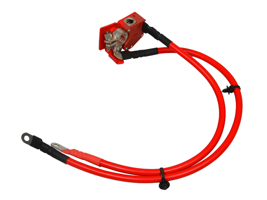 Red Auto Battery Cables Automotive Battery Cable OE:# 61129253111  For Serie 1  Serie 2